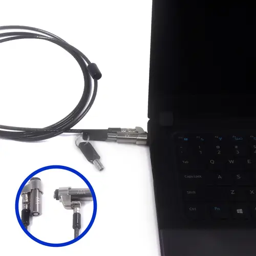 EW1239 cable antirrobo Negro 1,8 m - Imagen 5
