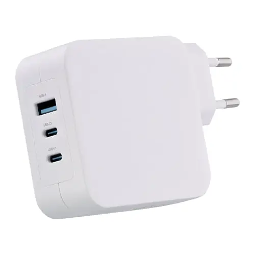 CHNBTINY100 cargador de dispositivo móvil Portátil, Smartphone, Tableta Blanco Corriente alterna Carga rápida Interior