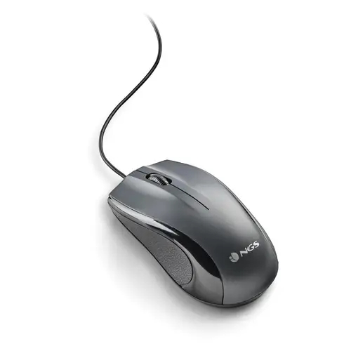 MUSK ratón Universal Ambidextro USB tipo A Laser 1200 DPI - Imagen 2
