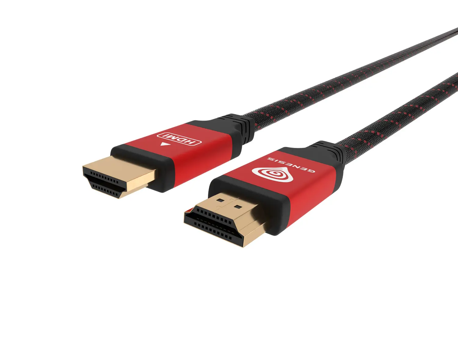 NKA-0787 cable HDMI 3 m HDMI tipo A (Estándar) Negro, Rojo