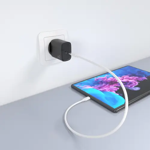 Cargador GaN 30W, 1xUSB-C PD3.0, Negro - Imagen 6