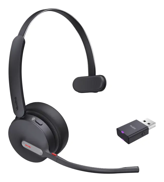 WH64 Hybrid Mono Teams Auriculares Inalámbrico Diadema Oficina/Centro de llamadas MicroUSB Bluetooth Negro - Imagen 6