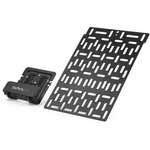 Bracket Soporte Universal Ajustable para Accesorios de TV, Router, Reproductor Multimedia o Apple TV - para Instalar una Caja de Cable o Media Player detrás del TV - Capacidad de 5kg - Imagen 1