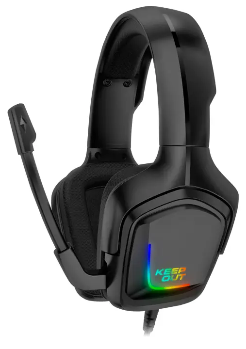 HX601 auricular y casco Auriculares Alámbrico Diadema Juego USB tipo A Negro