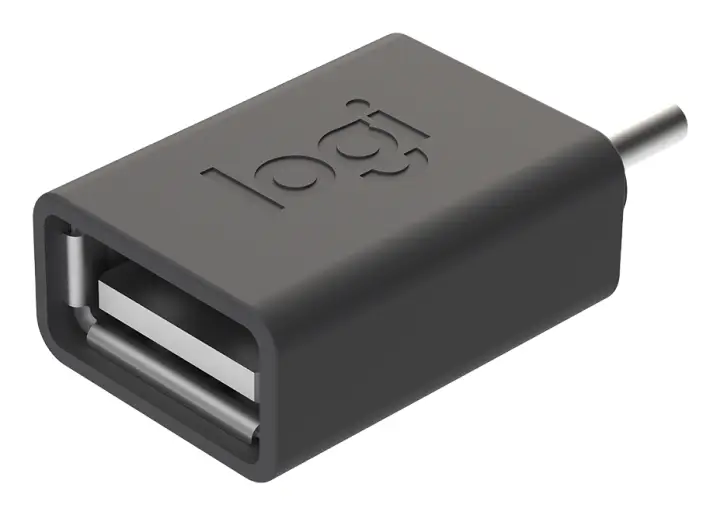 956-000005 cambiador de género para cable USB C USB A Grafito