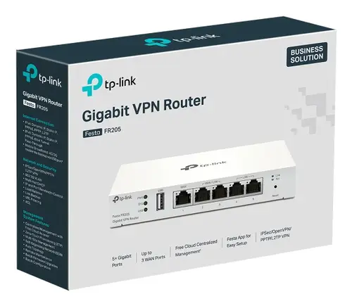Festa FR205 router 10 Gigabit Ethernet, 100 Gigabit Ethernet, Gigabit Ethernet Blanco - Imagen 6