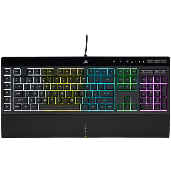 K55 RGB PRO teclado Juego USB QWERTY Español Negro