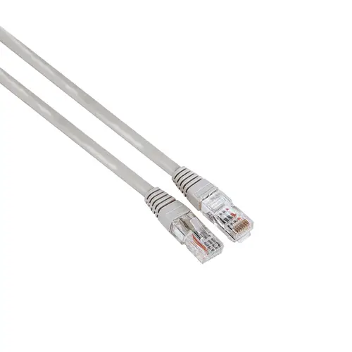 Cable de red RJ45, 8p8c UTP CAT5e 1,5 m S/B, Color gris - Imagen 1
