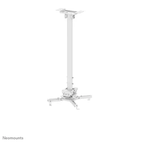 CL25-550WH1 Soporte de techo para proyector - alt. 74,5-114,5 cm - fácil montaje - movimiento completo - Imagen 2