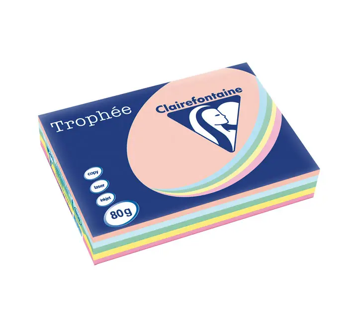 PAQ. 500H PAP. TROPHEE CLF SUAVE A3 80G STDO
