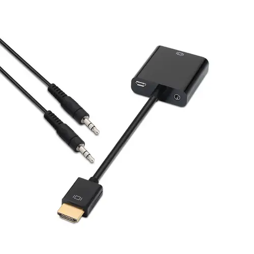 A122-0126 adaptador de cable de vídeo 0,1 m Negro - Imagen 3