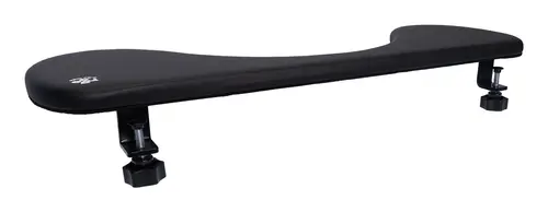 Reposabrazos R-Go, ergonómico, simétrico, con recorte abdominal, espuma blanda, negro - Imagen 3