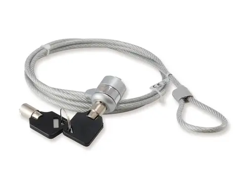 CNBSLOCK15 cable antirrobo Plata 1,5 m - Imagen 1