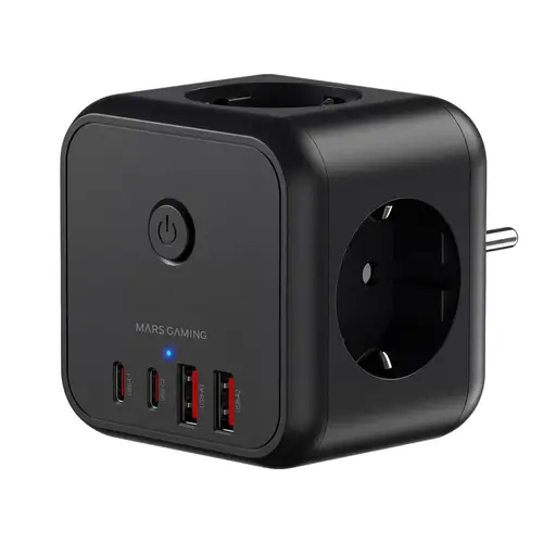 MDCUBE20 cargador de dispositivo móvil Negro - Imagen 1