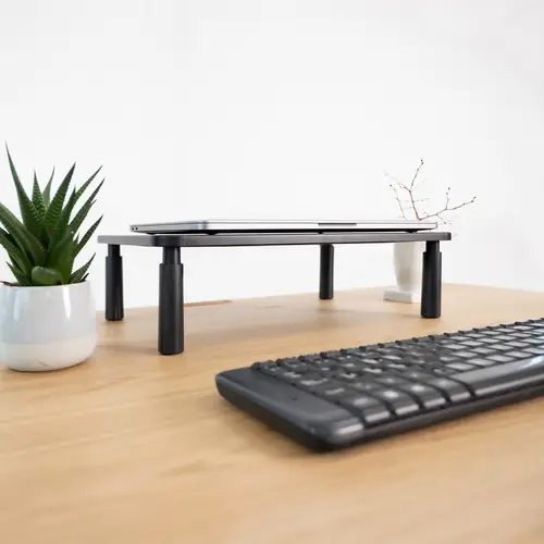 Soporte Elevador Multiusos para Monitor/Portátil, Negro - Imagen 4