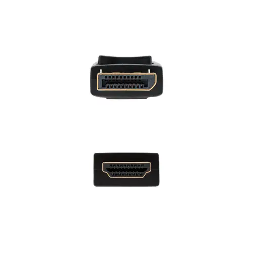 Cable conversor DISPLAYPORT a HDMI, DP/M - HDMI/M, Negro, 3.0 M - Imagen 3