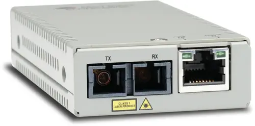 AT-MMC200/SC-960 convertidor de medio 100 Mbit/s 1310 nm Multimodo Gris - Imagen 1