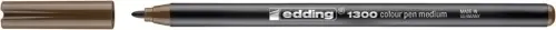 ROTUL.EDDING 1300 SEPIA - Pack de 5 unidades