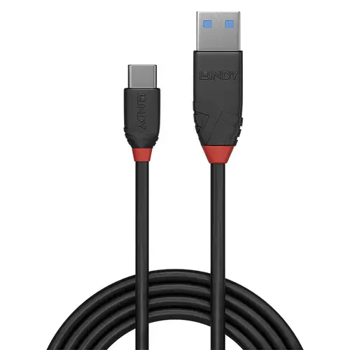 36914 cable USB USB 3.2 Gen 1 (3.1 Gen 1) 0,15 m USB C USB A Negro - Imagen 2