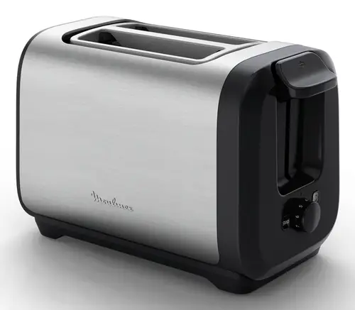 LT5S0DE0 tostadora 7 2 rebanada(s) 1200 W Negro, Acero inoxidable - Imagen 1