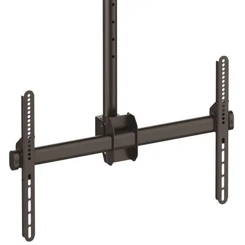 Soporte de Techo para TV - Soporte Universal de Cielo Raso para TV con Mástil Telescópico Largo Ajustable - Soporte VESA para Pantallas de 32" a 75" - Giro e Inclinación - Imagen 2