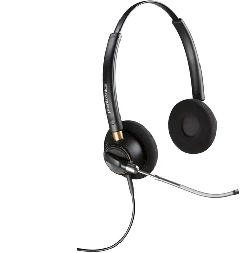 Auriculares binaurales EncorePro 520V con tubo de voz y desconexión rápida - Imagen 1