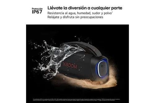 XG8T XBOOM BLK altavoz portátil o de fiesta Altavoz monofónico portátil Negro 120 W - Imagen 12