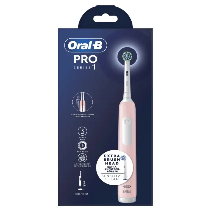 Pro Series 1 Adulto Cepillo dental oscilante Rosa