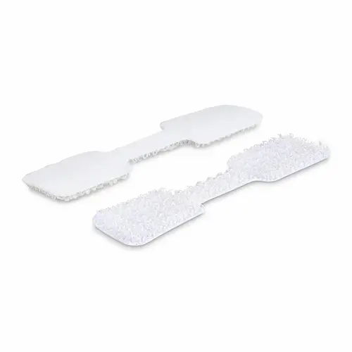 Paquete de 100 - Etiquetas Blancas de 9cm para Cables - de Gancho a Gancho - de Gestión de Cables - Para Indetificación de Cables - Imagen 1