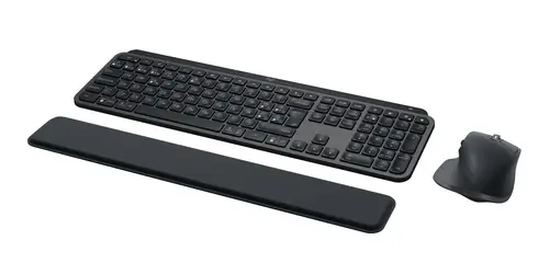920-011610 teclado Ratón incluido Oficina RF Wireless + Bluetooth QWERTY Español Grafito - Imagen 1