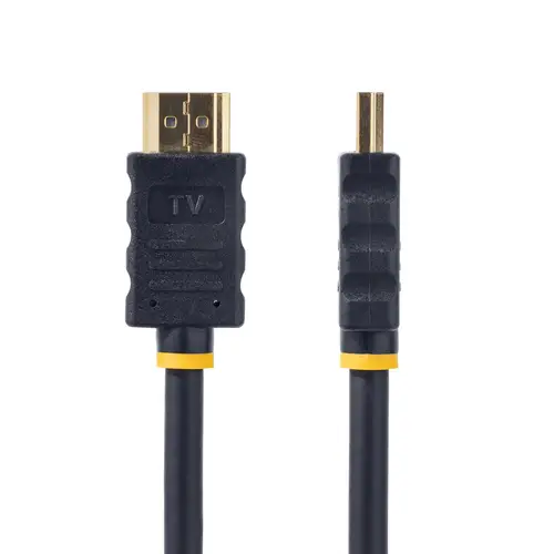 Cable de 5m HDMI de Alta Velocidad Activo - Cable HDMI Ultra HD 4k x 2k - HDMI a HDMI Macho a Macho - 1080p - de Audio y Vídeo - Conectores Chapados en Oro - Imagen 2