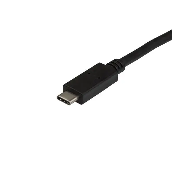 Cable de Carga y Sincronización USB-A a USB-C de 50cm - Cable USB de 10Gbps - Cable de Datos USB-A a USB Tipo C - M/M - Negro
