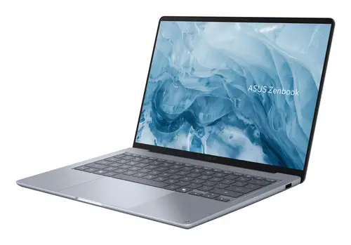 Zenbook 14 OLED UX3480QA-U1144W Copilot+ PC Copilot+ PC - Ordenador Portátil " WUXGA (Snapdragon X1-26-100, 16GB RAM, 256GB SSD, Adreno GPU, Windows 11 Home) Arctic Blue - Tec. QWERTY Esp - Imagen 10