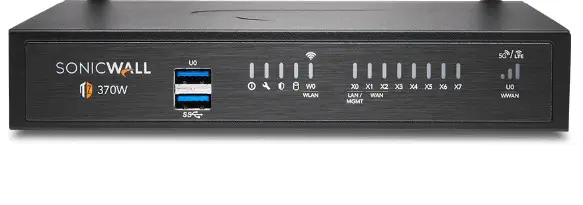 TZ370 cortafuegos (hardware) 3 Gbit/s