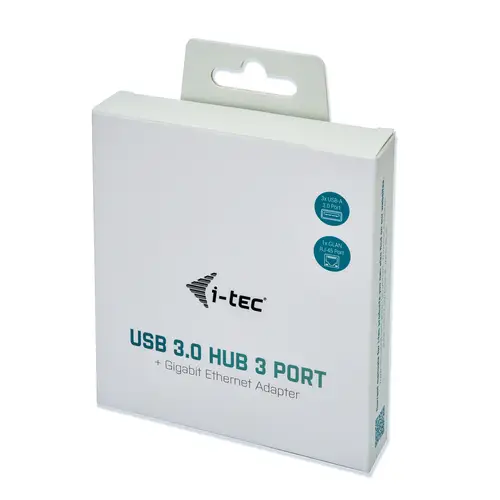 Metal USB 3.0 HUB 3 Port + Gigabit Ethernet Adapter - Imagen 6