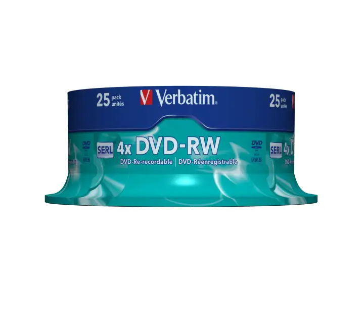 DVD-RW Matt Silver 4,7 GB 25 pieza(s)
