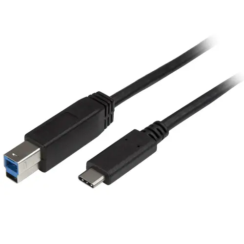 Cable Adaptador de 2m USB Tipo C a USB B USB 3.0 (5Gbps) - Cable de Impresora USB C a USB Tipo B - Imagen 1