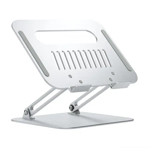 Soporte de Sobremesa XL 10-17 Ajustable para Portatil / Tablet, Plata - Imagen 1