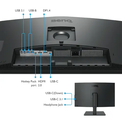 PD2705U pantalla para PC 68,6 cm (27") 3840 x 2160 Pixeles 4K Ultra HD LED Negro - Imagen 4