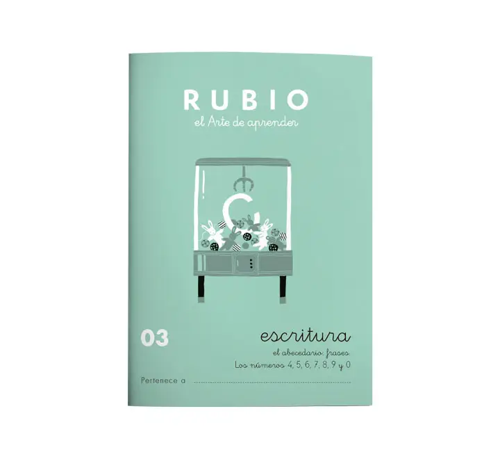 CUADERNO RUBIO A5 ESCRITURA   03 - Pack de 10 unidades