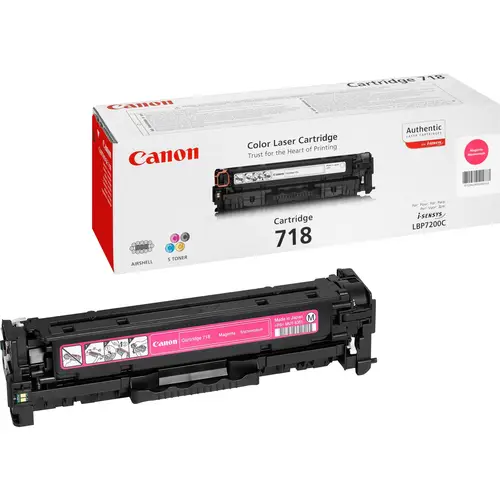 CRG-718 M cartucho de tóner 1 pieza(s) Original Magenta - Imagen 1