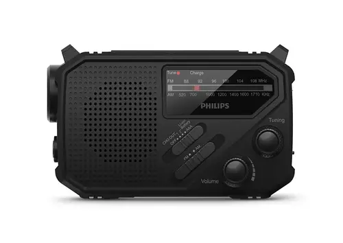 TAR1609/00 radio Portátil Analógico y digital Negro - Imagen 1