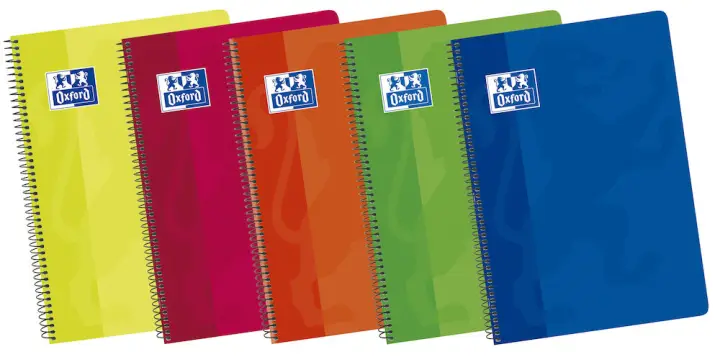 100430171 cuaderno y block 80 hojas Colores surtidos