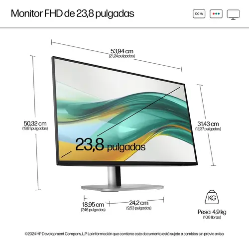 Series 5 Monitor FHD Pro de la serie 5 de 23,8 pulgadas: 524 pf - Imagen 8
