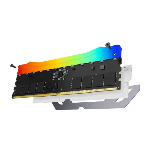 FURY 24GB 8400MT/s DDR5 CL40 CUDIMM Renegade RGB Blanco XMP - Imagen 5