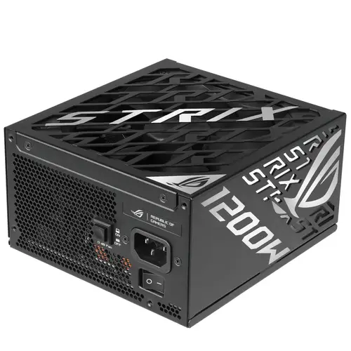 ROG -STRIX-1200P-GAMING unidad de fuente de alimentación 1200 W 20+4 pin ATX ATX Negro - Imagen 3
