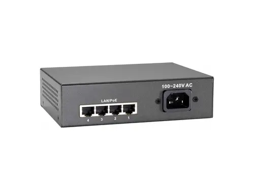 GEP-0522 switch Gigabit Ethernet (10/100/1000) Energía sobre Ethernet (PoE) Gris - Imagen 3