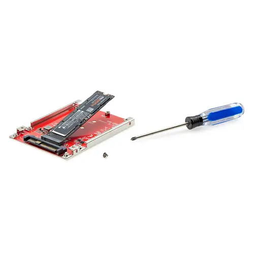 Adaptador M.2 a U.3 para SSDs M.2 NVMe - Conversor Adaptador de Host de Unidad M.2 PCIe a U.3 de 2,5 (SFF-TA-1001) - Cumple con TAA - Imagen 4