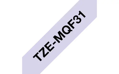 TZE-MQF31 cinta para impresora de etiquetas Negro - Imagen 1