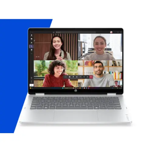 OmniBook 5 Flip 2-in-1 Laptop Next Gen AI 14-km0008nsx Copilot+ PC Intel Core Ultra 5 322 35,6 cm (14") Pantalla táctil 2K 16 GB LPDDR5x-SDRAM 1 TB SSD Wi-Fi 6 (802.11ax) Windows 11 Home Rosa - Imagen 5